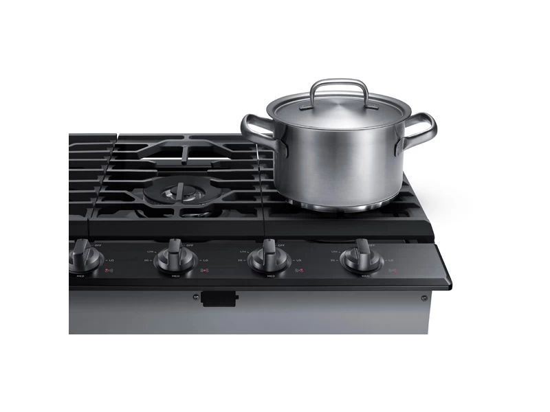 30" Smart Gas Cooktop with Illuminated Knobs NA30N6555TGAA