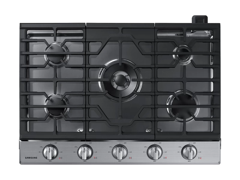 30" Smart Gas Cooktop with Illuminated Knobs NA30N6555TSAA