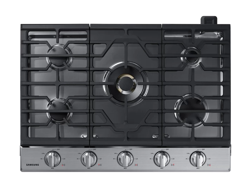 30" Smart Gas Cooktop with 22K BTU Dual Power Burner NA30N7755TSAA