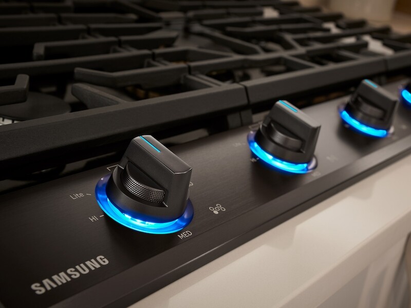 30" Chef Collection Gas Cooktop with 22K BTU Dual Power Burner NA30N9755TMAA