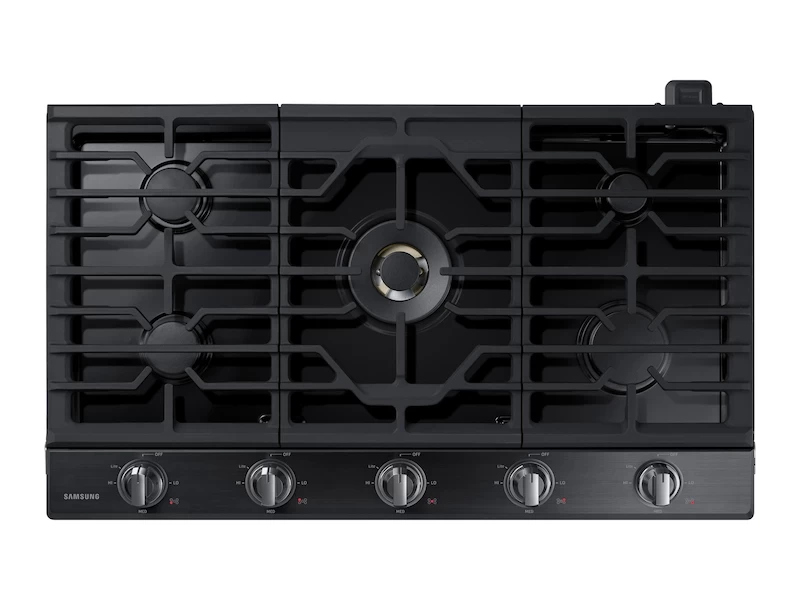 36" Smart Gas Cooktop with 22K BTU Dual Power Burner NA36N7755TGAA