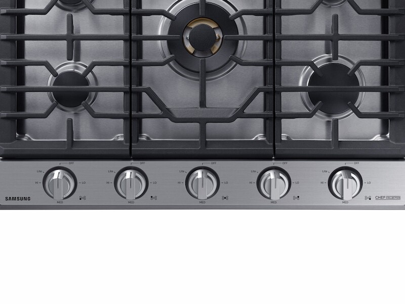 36" Chef Collection Gas Cooktop with 22K BTU Dual Power Burner NA36N9755TMAA