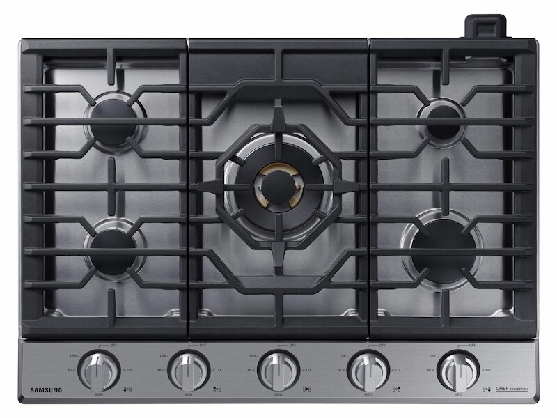 36" Chef Collection Gas Cooktop with 22K BTU Dual Power Burner NA36N9755TMAA