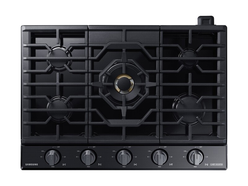 36" Chef Collection Gas Cooktop with 22K BTU Dual Power Burner NA36N9755TMAA