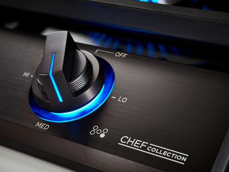 36" Chef Collection Gas Cooktop with 22K BTU Dual Power Burner NA36N9755TMAA