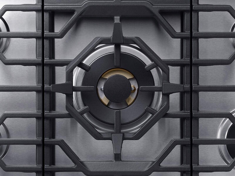 36" Chef Collection Gas Cooktop with 22K BTU Dual Power Burner NA36N9755TSAA