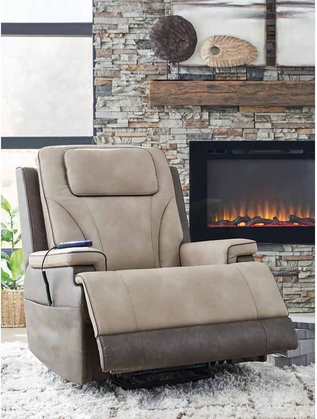 4Z-Relax Retreat Power Lift Recliner In Sand NC1210312
