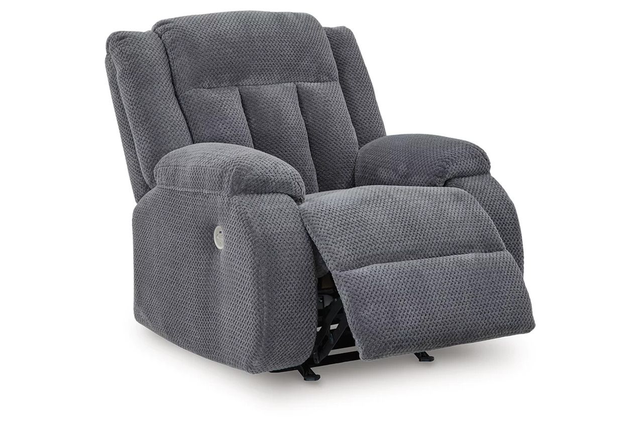 Free Wake Power Recliner In Steel NC2140598