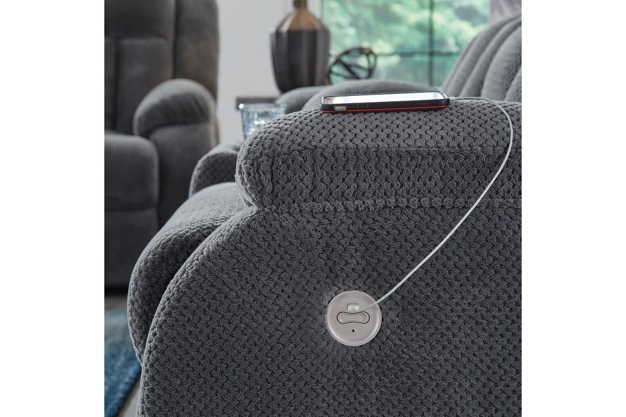 Free Wake Power Recliner In Steel NC2140598