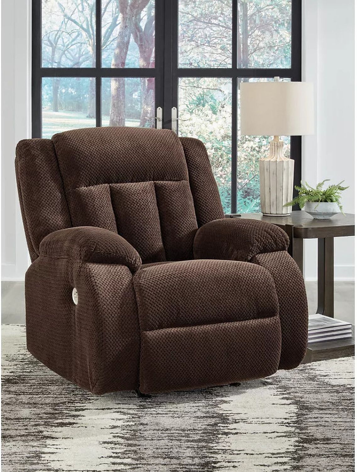 Free Wake Power Recliner In Chocolate NC2140698