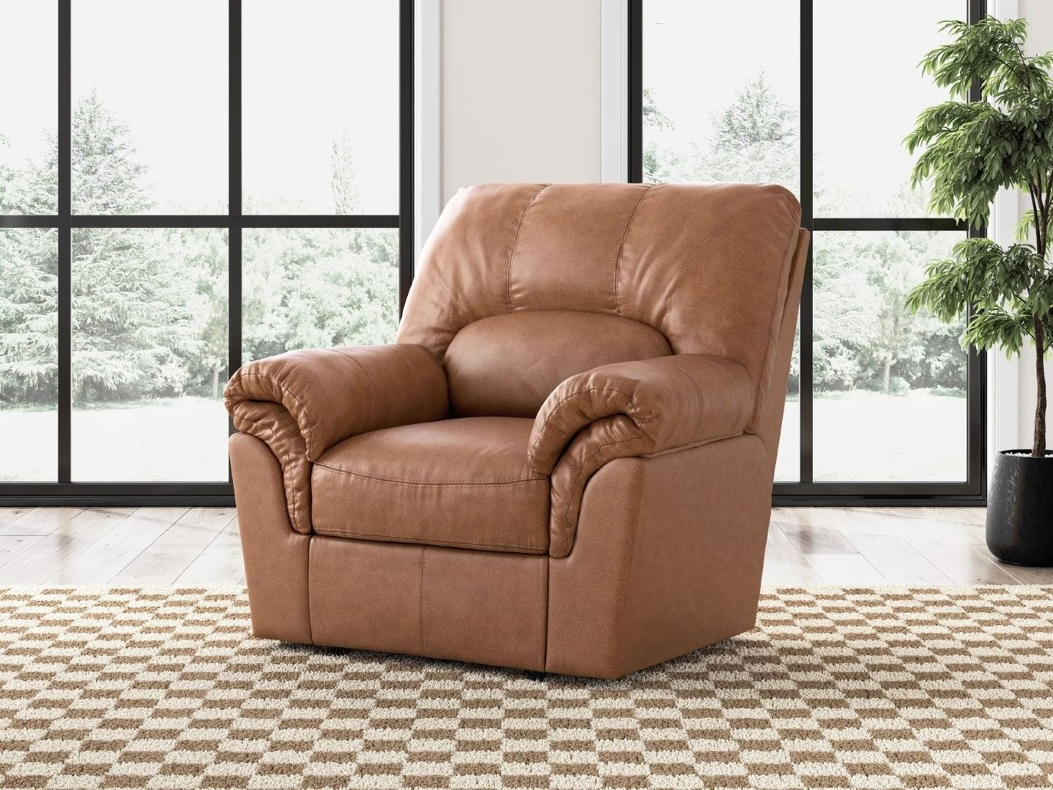 Walker Point Recliner In Caramel NC2770425