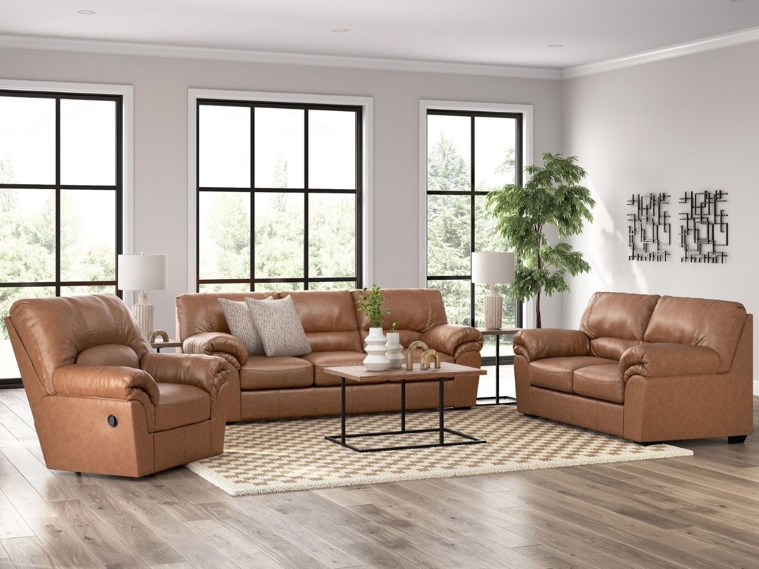Walker Point Recliner In Caramel NC2770425