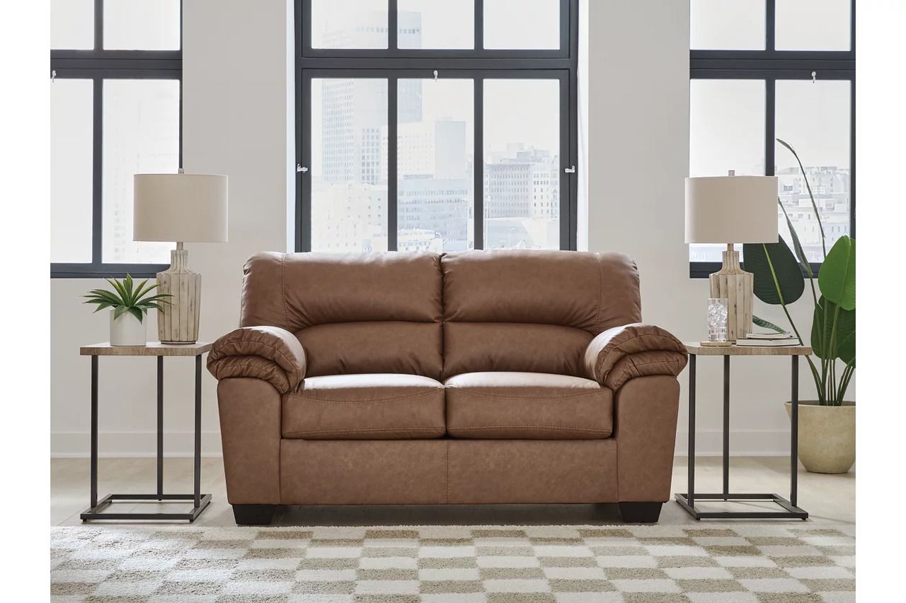 Walker Point Loveseat In Caramel NC2770435