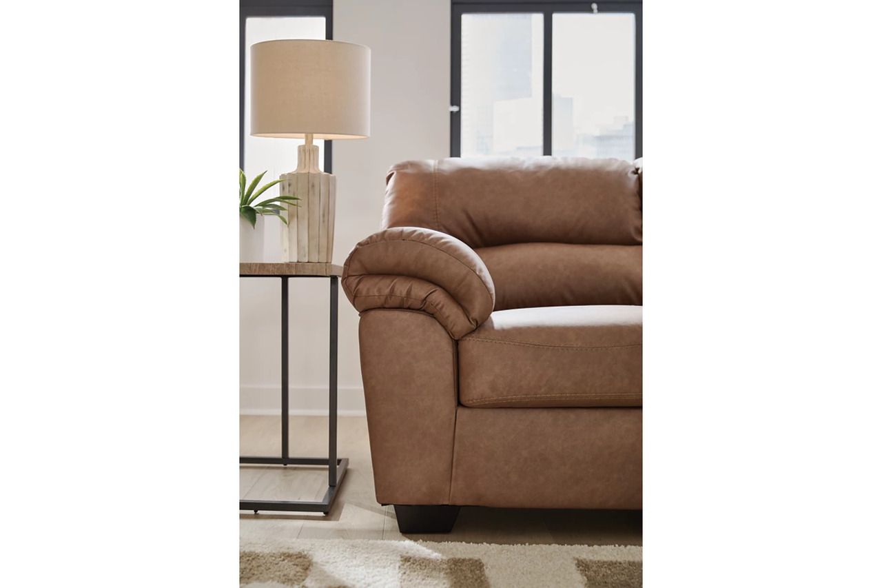 Walker Point Loveseat In Caramel NC2770435