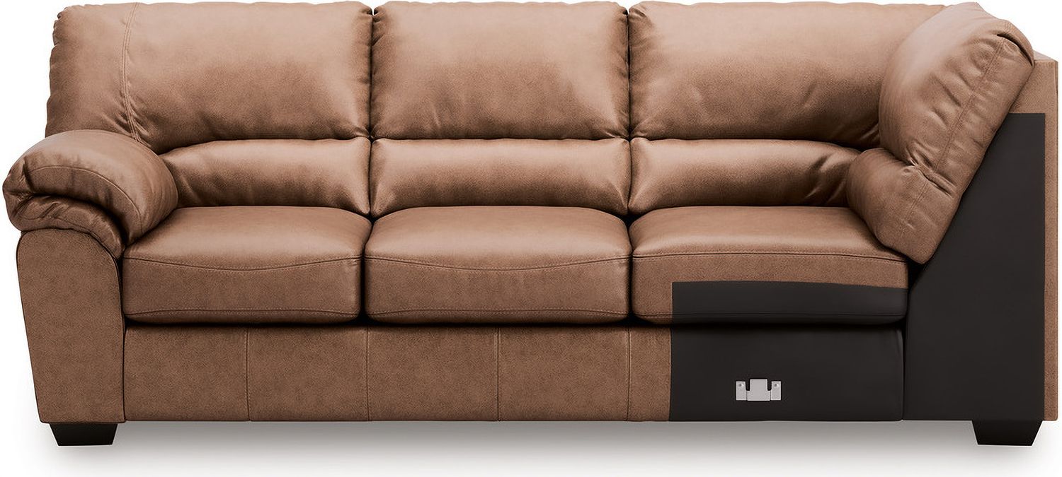 Walker Point RAF 2-Piece Sectional In Caramel NC27704S2