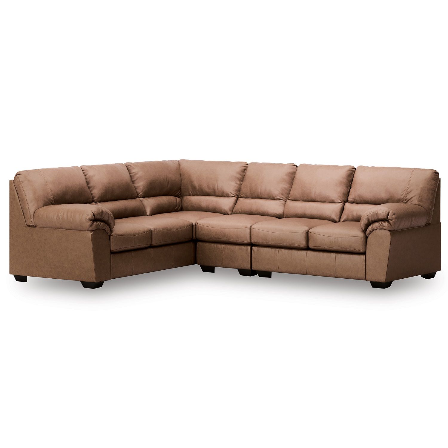 Walker Point RAF 3-Piece Sectional In Caramel NC27704S4