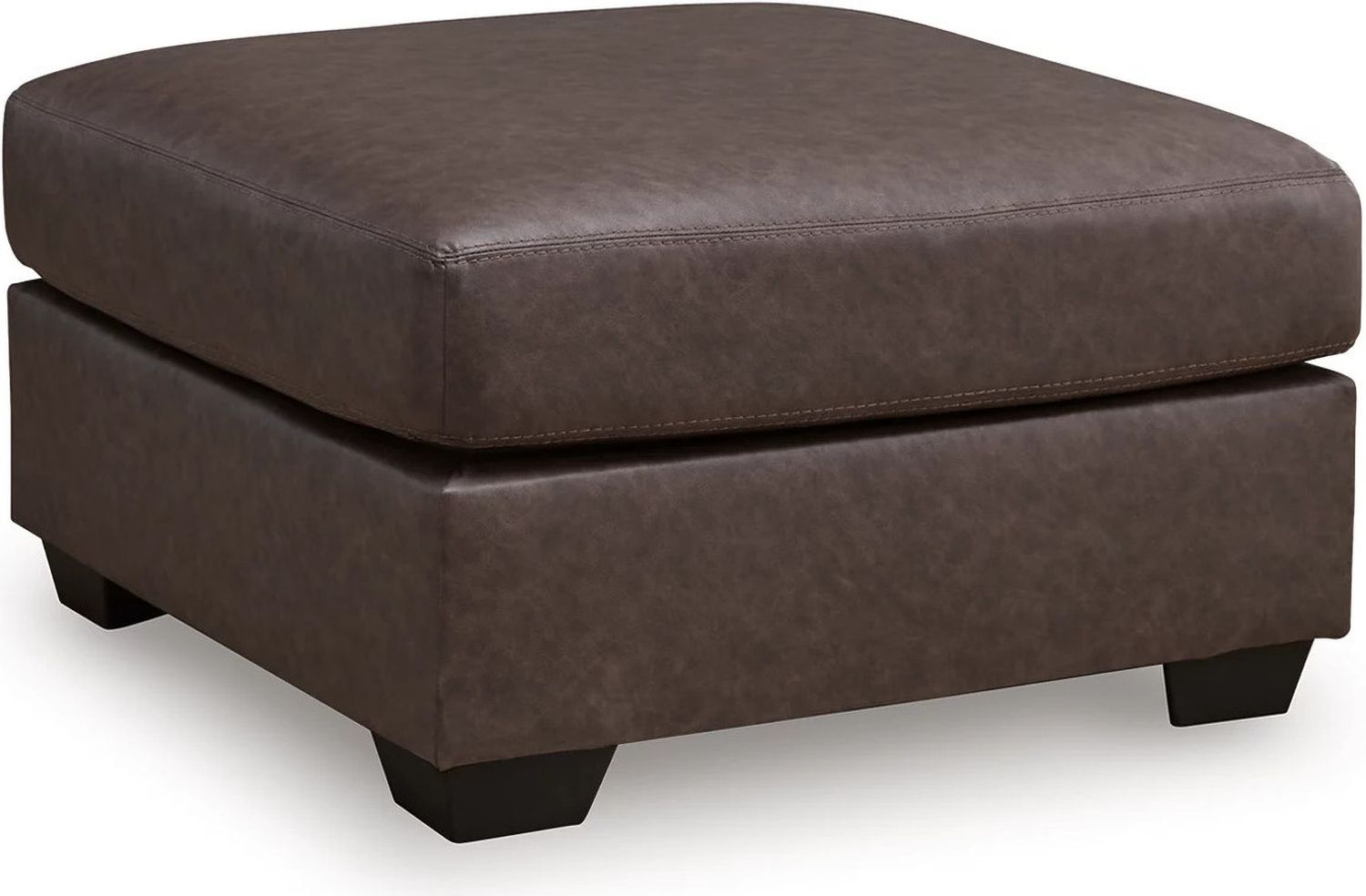 Walker Point Oversized Accent Ottoman In Umber NC2770508