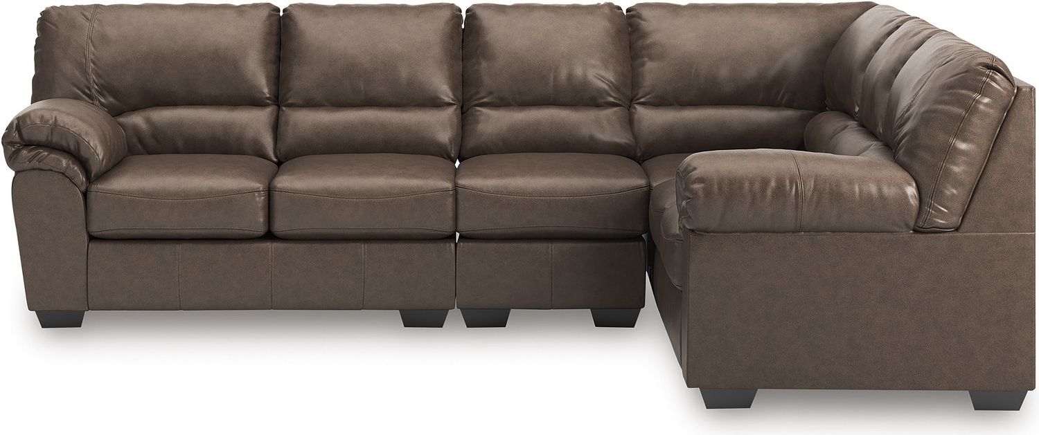 Walker Point LAF 3-Piece Sectional In Umber NC27705S3