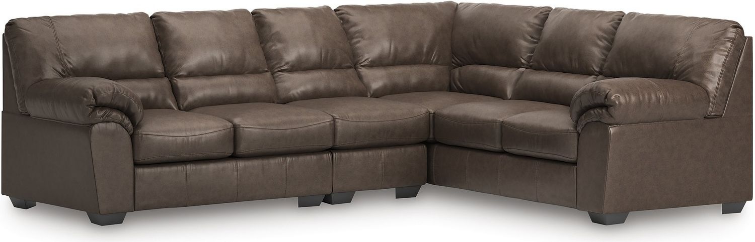 Walker Point LAF 3-Piece Sectional In Umber NC27705S3