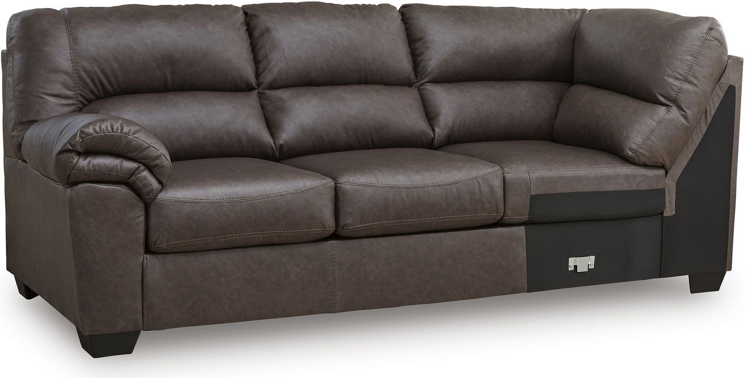 Walker Point RAF 3-Piece Sectional In Umber NC27705S4