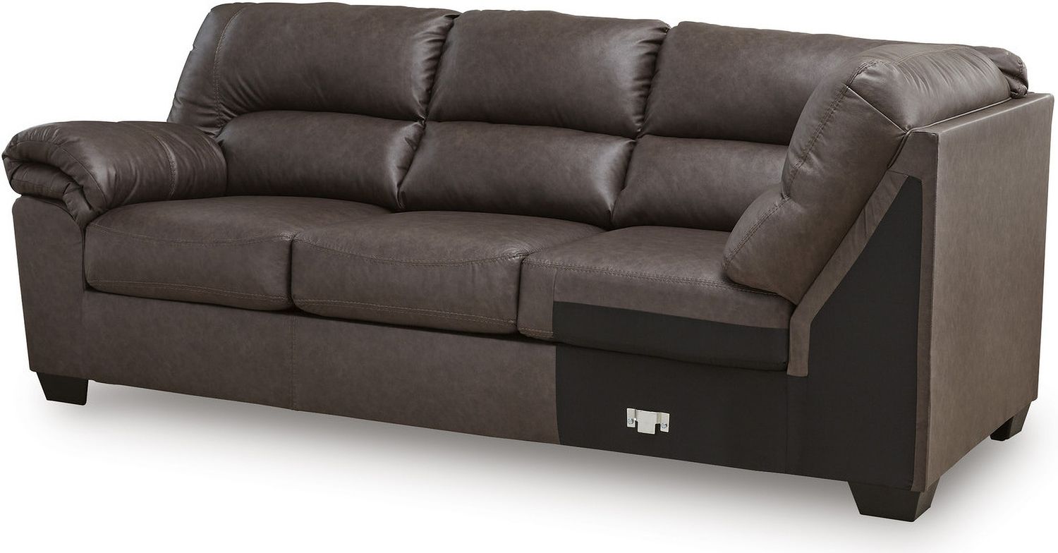 Walker Point RAF 3-Piece Sectional In Umber NC27705S4