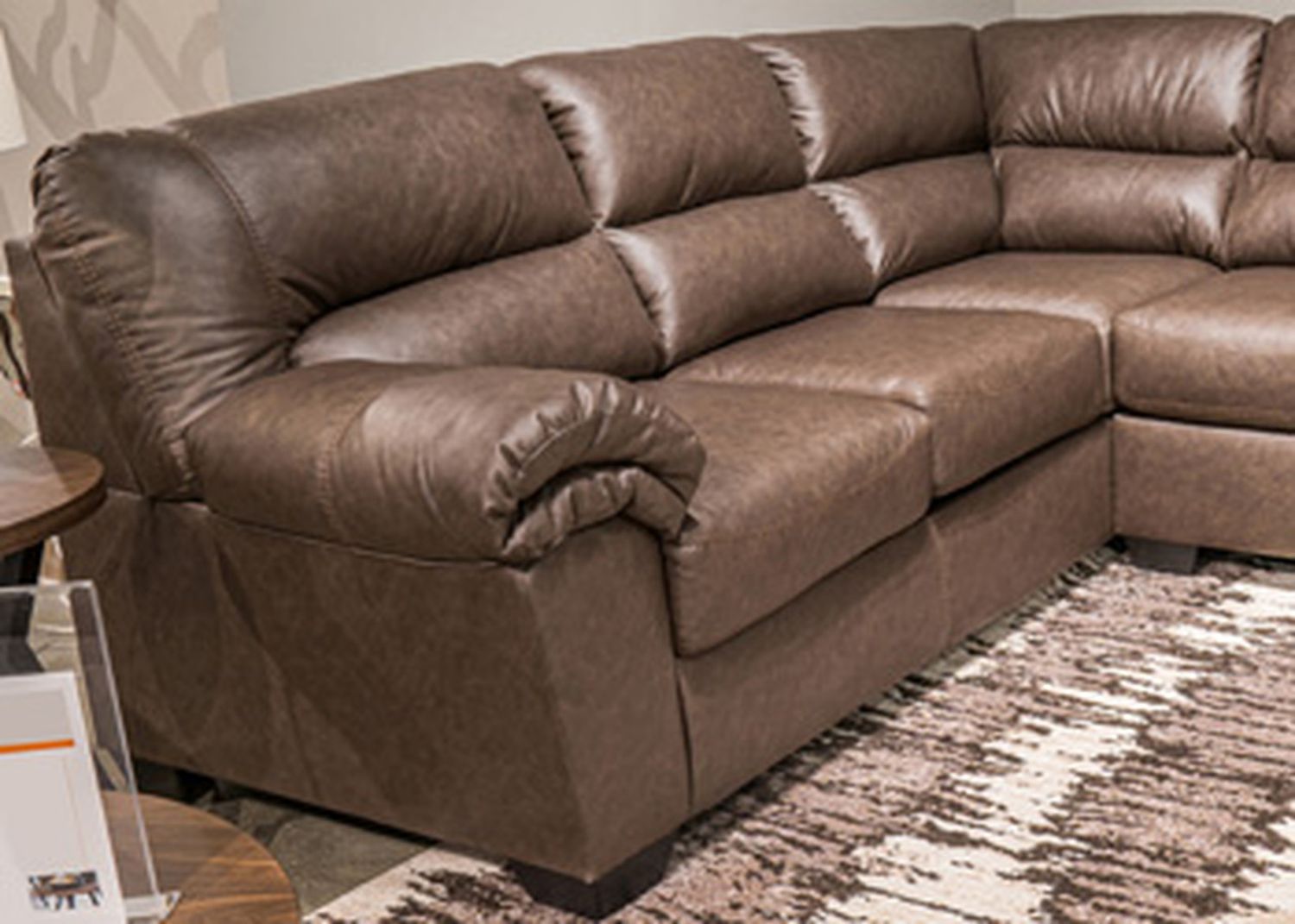 Walker Point RAF 3-Piece Sectional In Umber NC27705S4