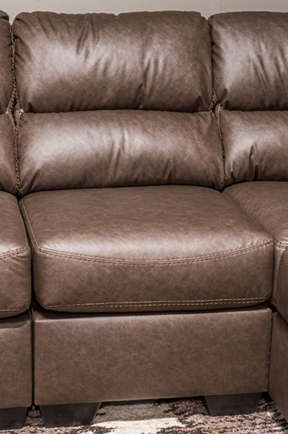 Walker Point RAF 3-Piece Sectional In Umber NC27705S4