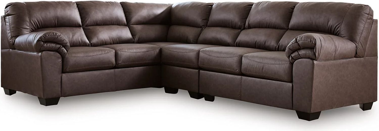 Walker Point RAF 3-Piece Sectional In Umber NC27705S4
