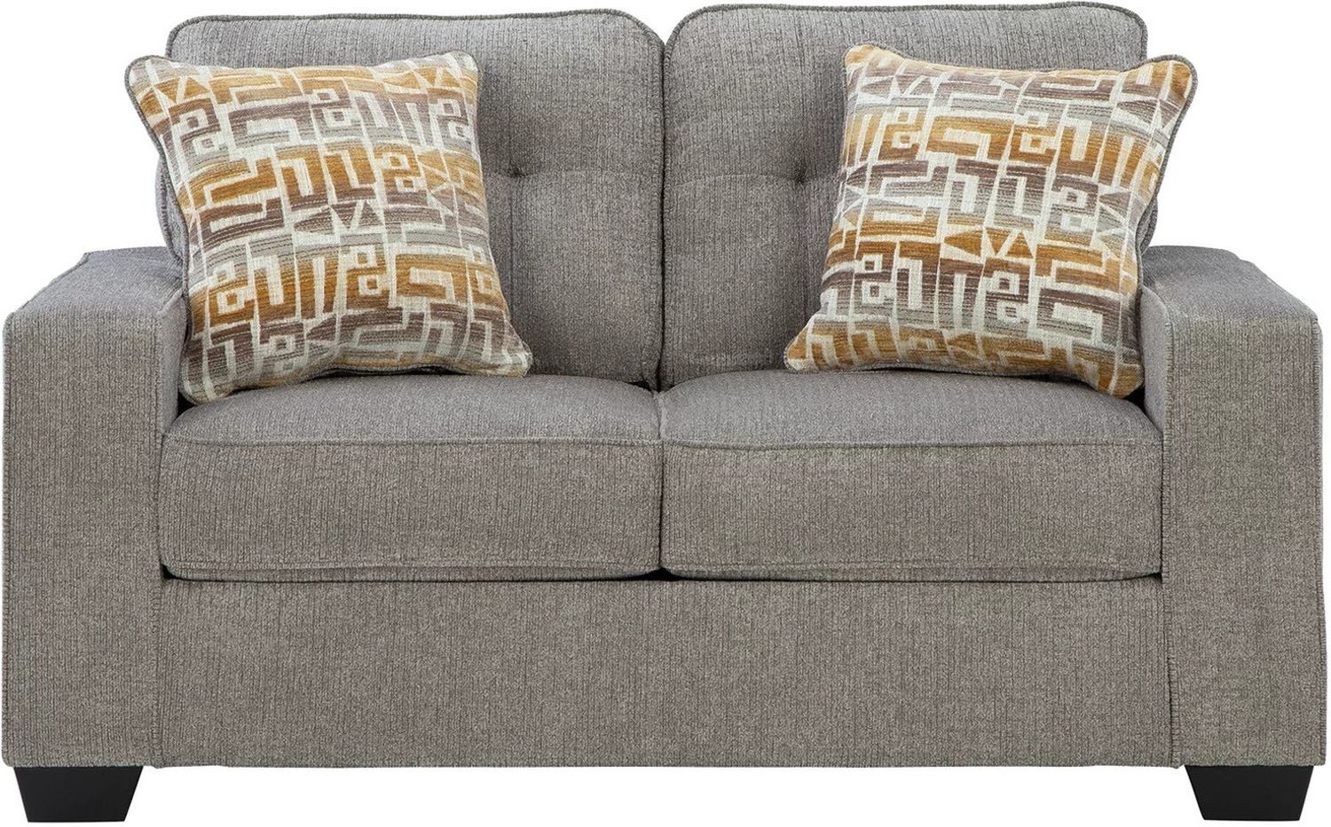 Fanciful Loveseat In Iron NC2920435