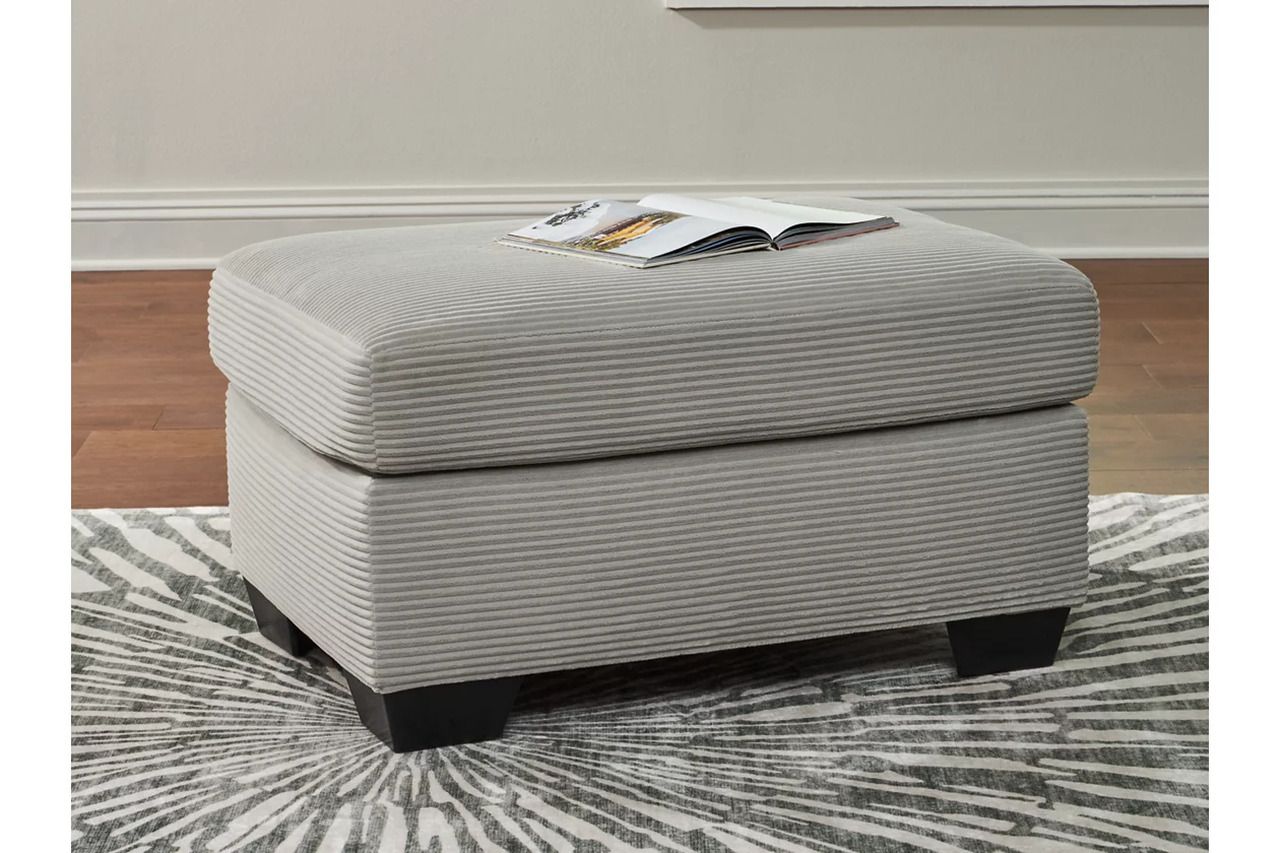 Ammon Ottoman In Smoke NC3200514