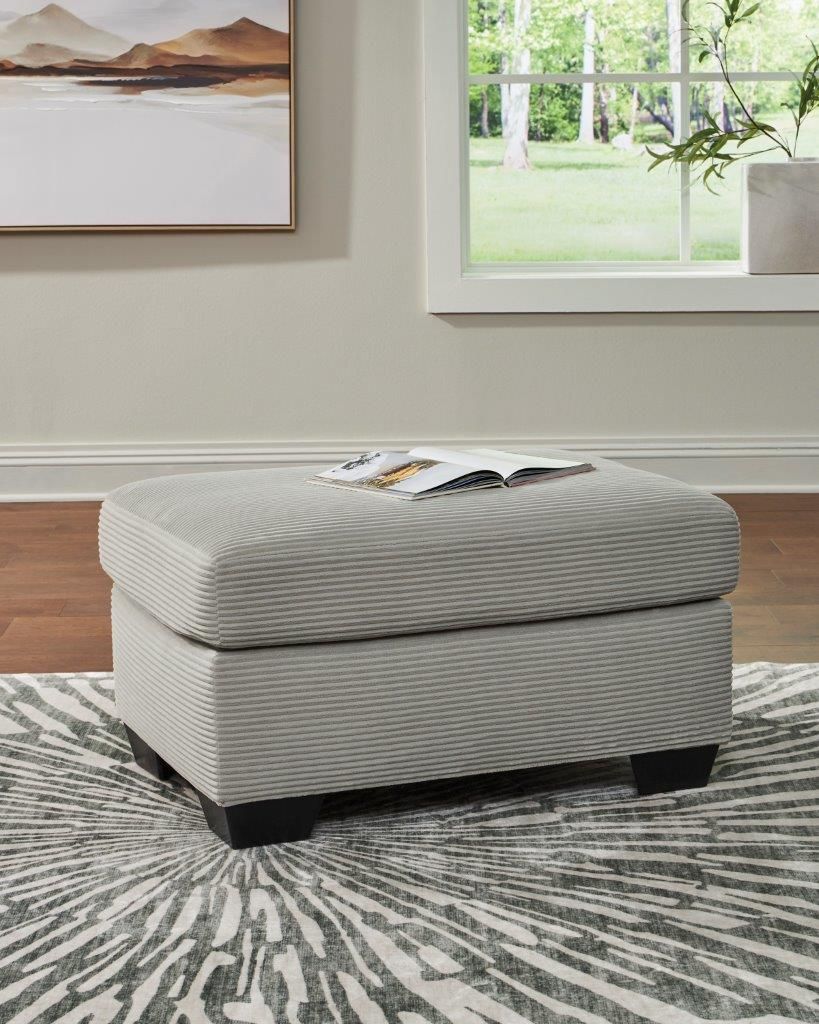 Ammon Ottoman In Smoke NC3200514