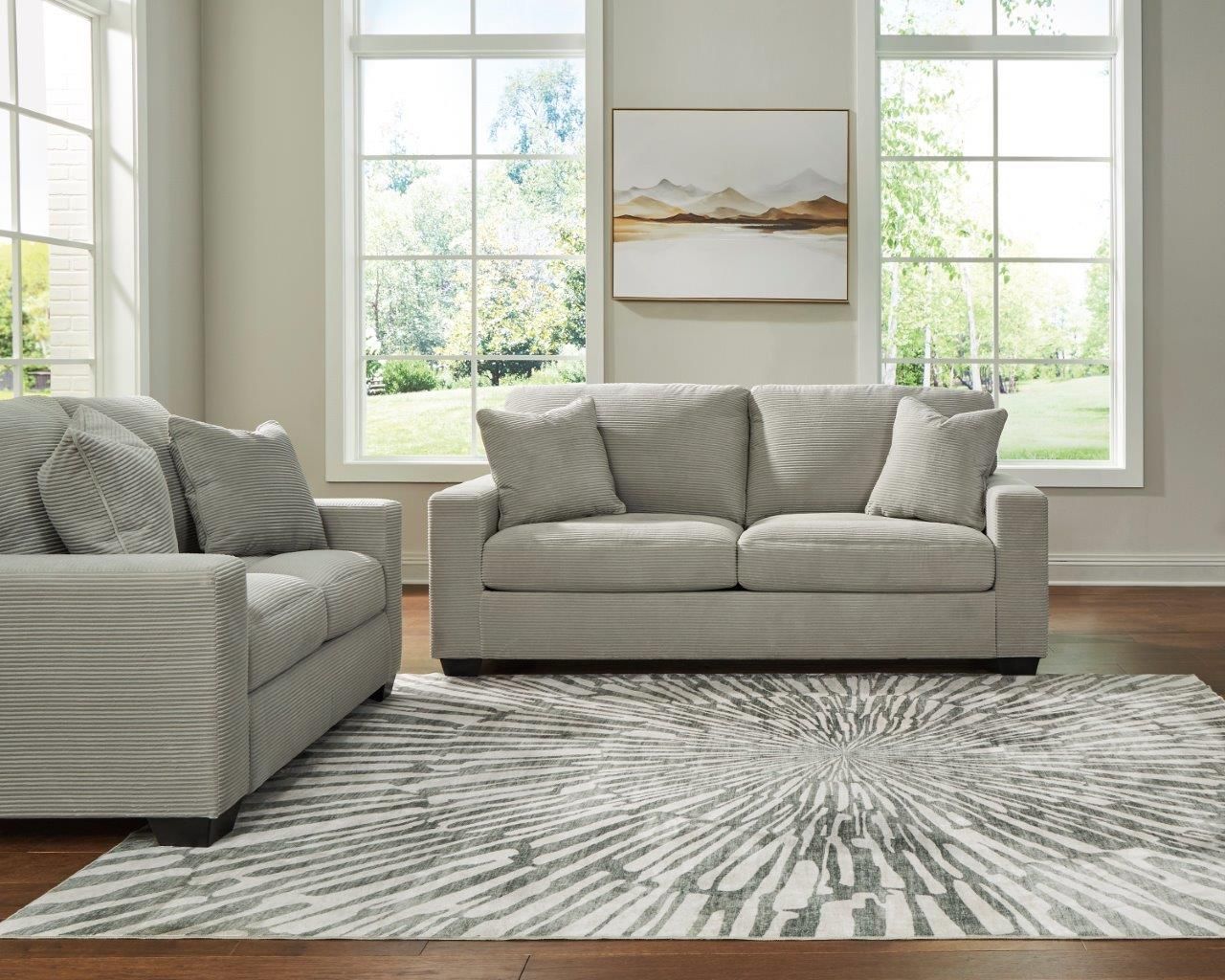 Ammon Loveseat In Smoke NC3200535