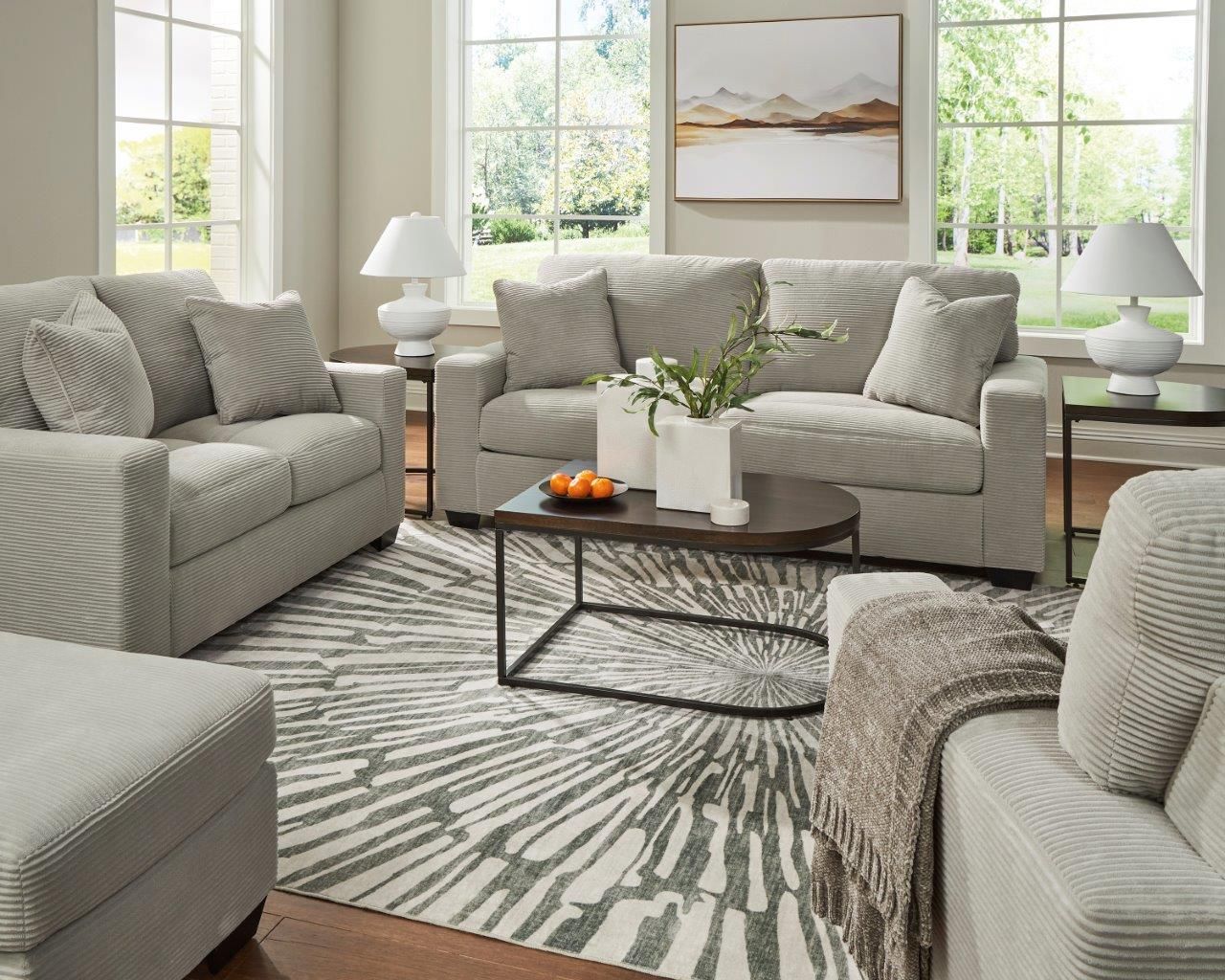 Ammon Sofa In Smoke NC3200538