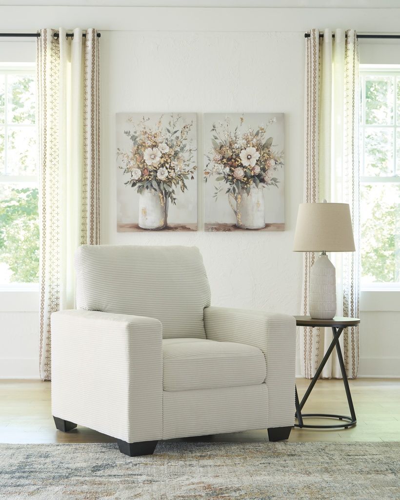 Ammon Chair In Ivory NC3200620