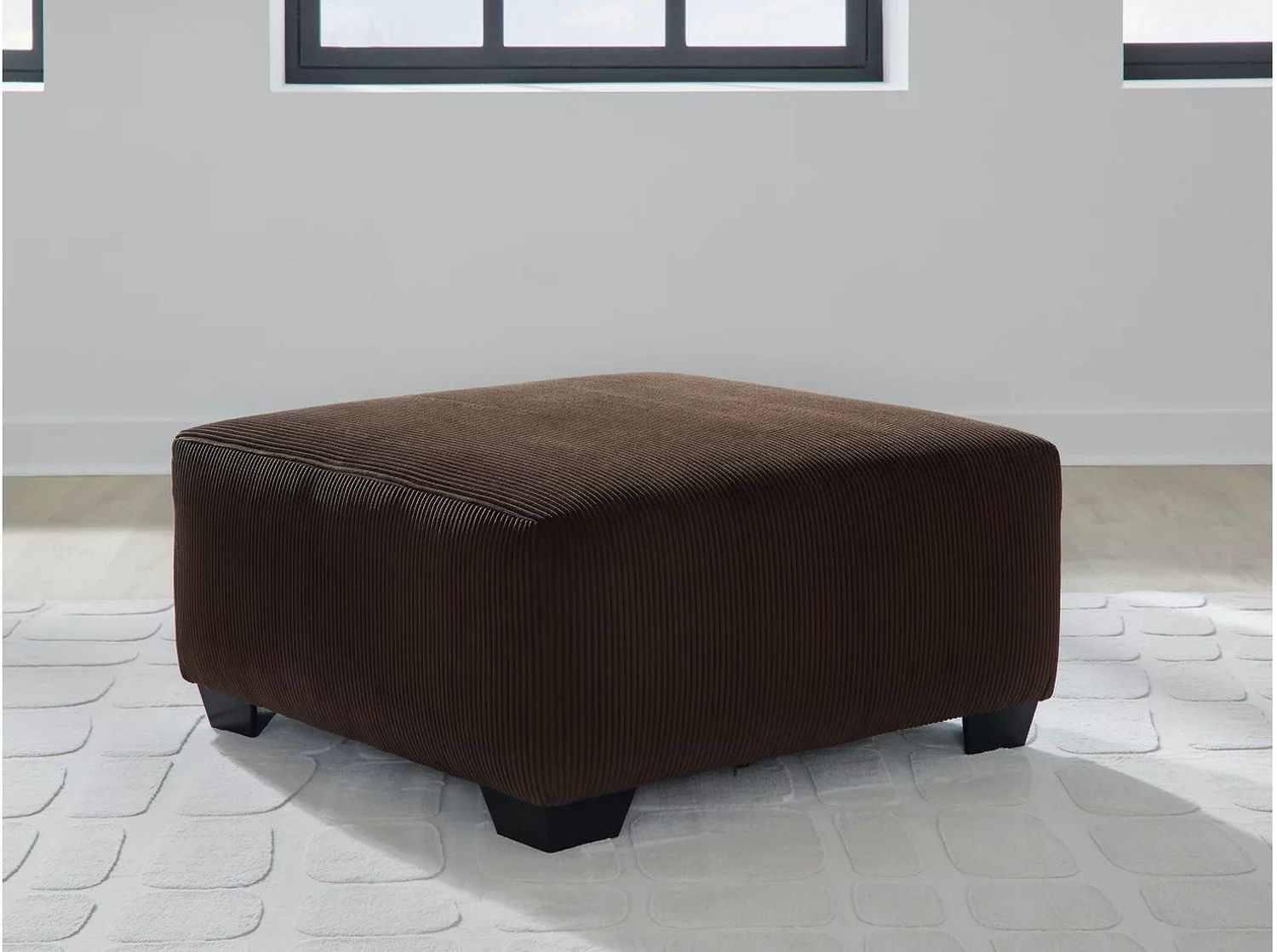 Firescrest 3-Piece RAF Sectional With Chaise In Chocolate NC35603S2