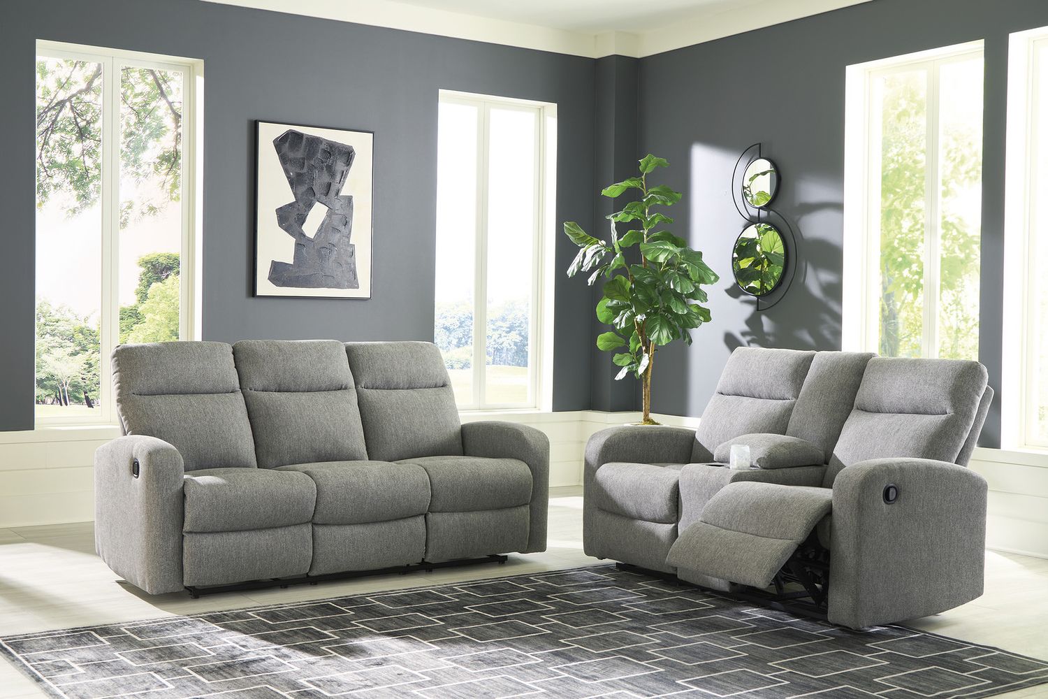 Carrigan Lane Reclining Sofa In Sterling NC4220488