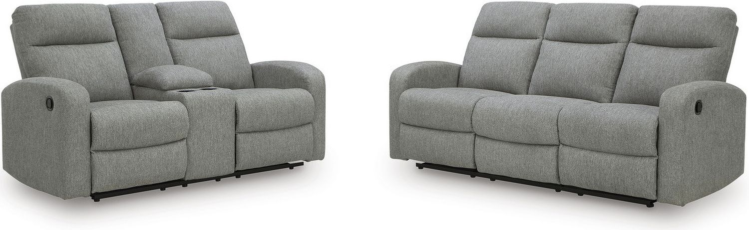 Carrigan Lane Reclining Sofa In Sterling NC4220488