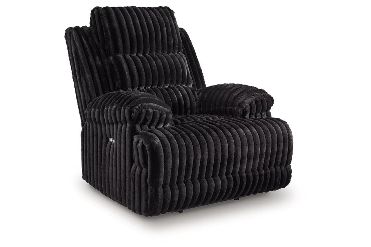 Higgesbee Recliner In Onyx NC4280506