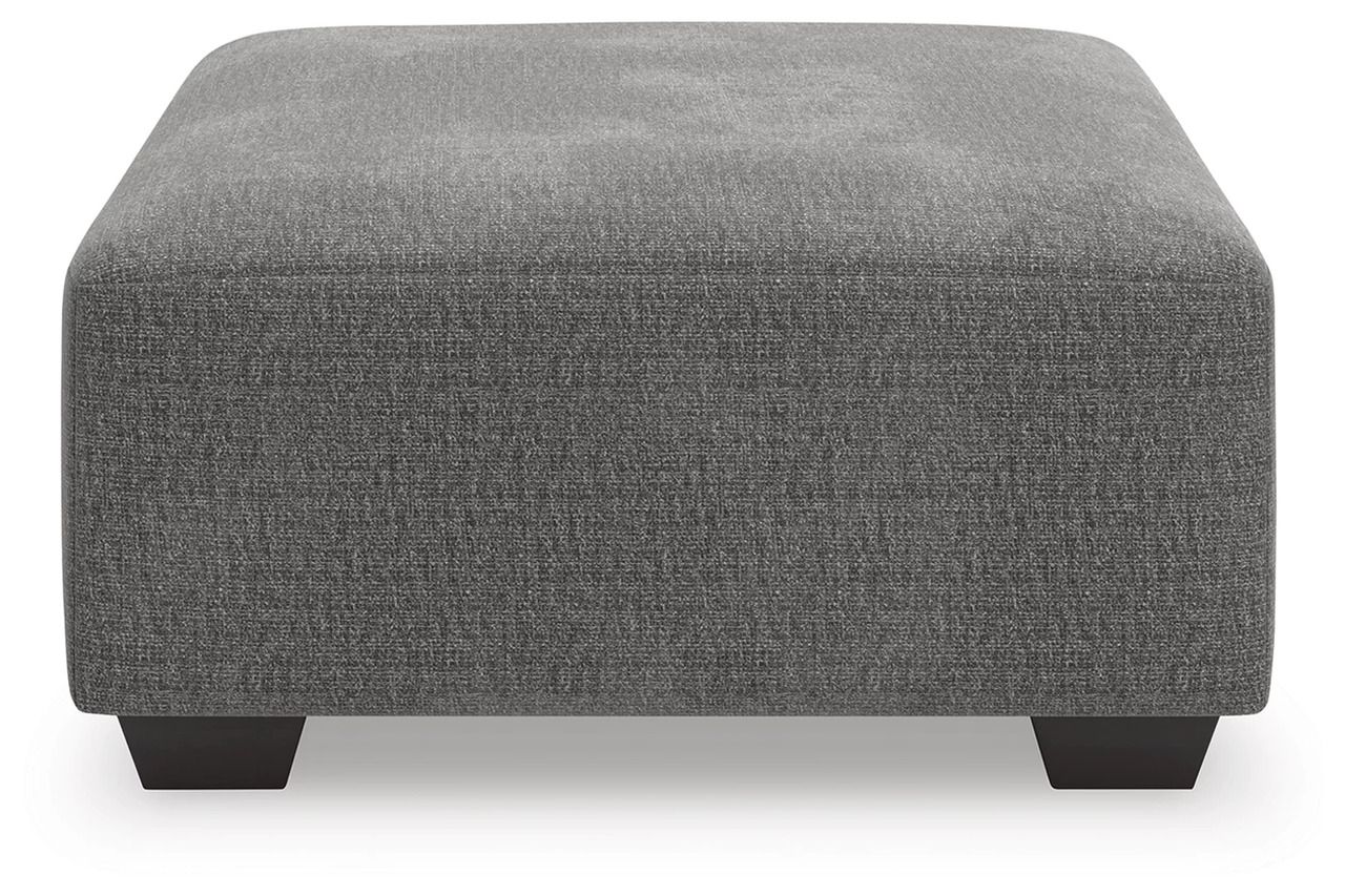 Newellen Oversized Accent Ottoman In Greystone NC4840508