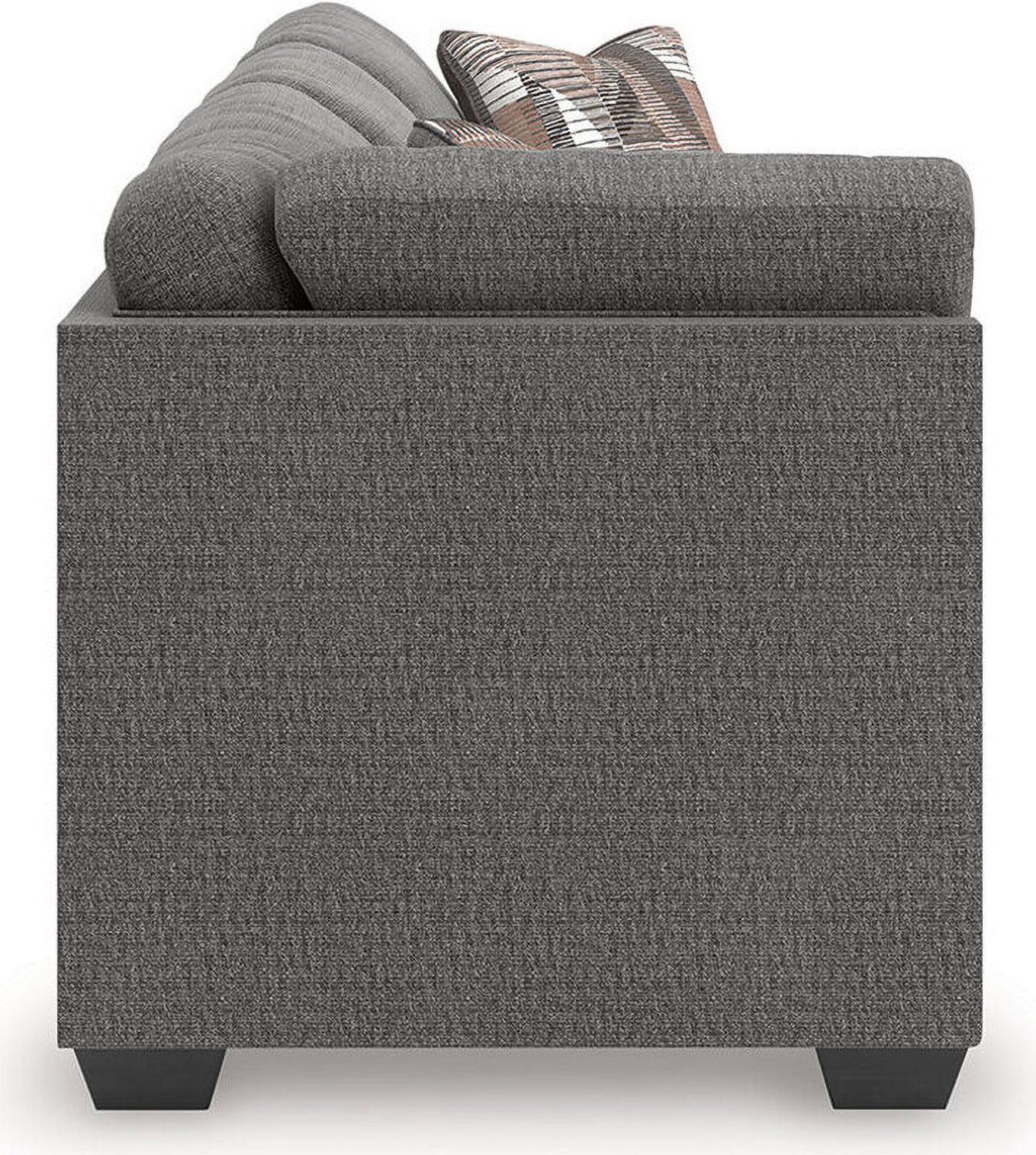 Newellen 3-Piece LAF Sectional With Chaise In Greystone NC48405S1