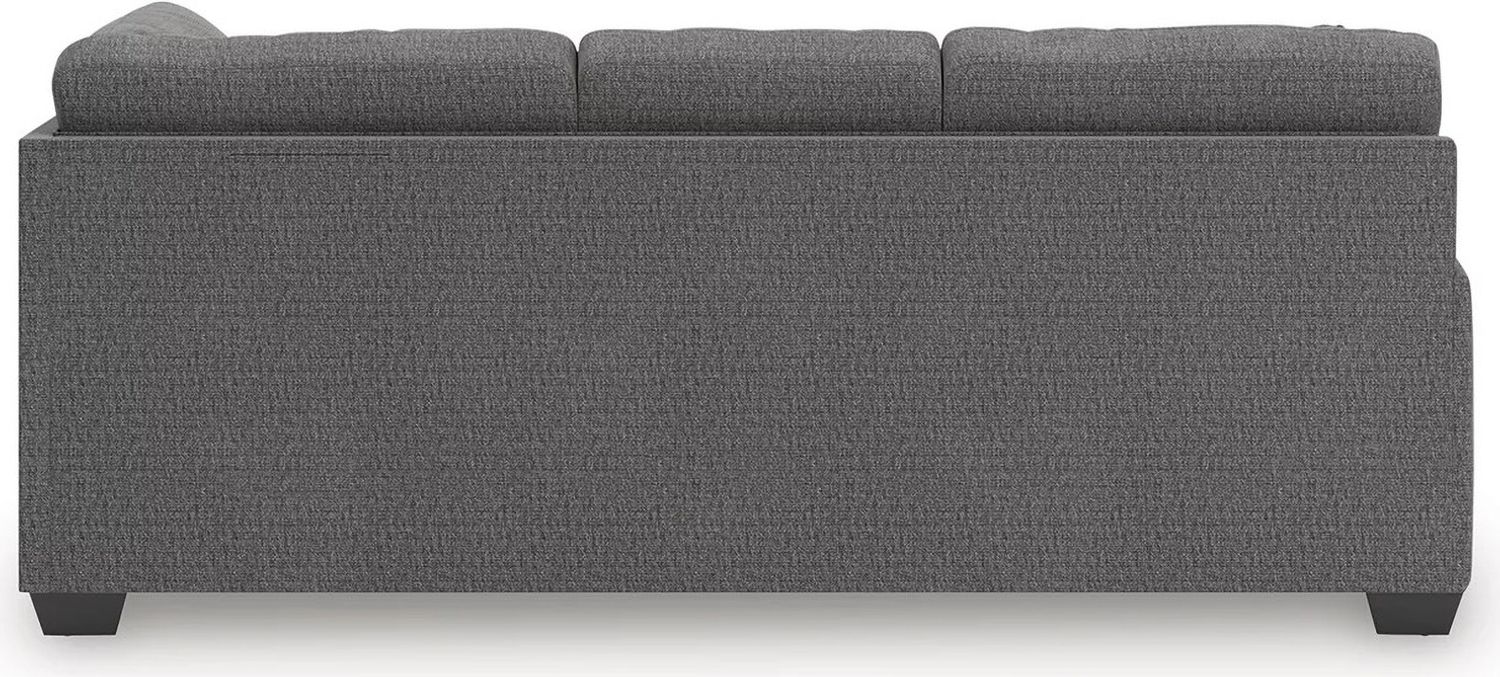 Newellen 3-Piece RAF Sectional With Chaise In Greystone NC48405S2
