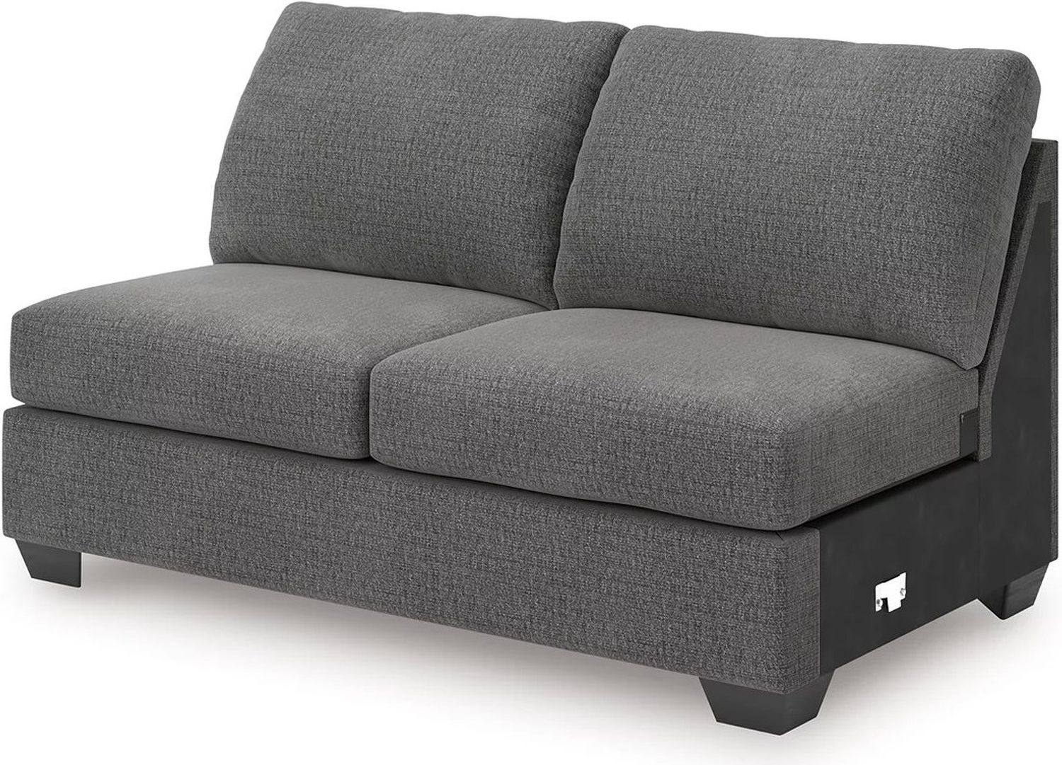 Newellen 3-Piece RAF Sectional With Chaise In Greystone NC48405S2