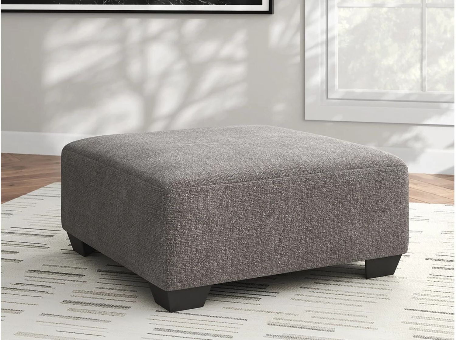 Newellen 3-Piece RAF Sectional With Chaise In Greystone NC48405S2