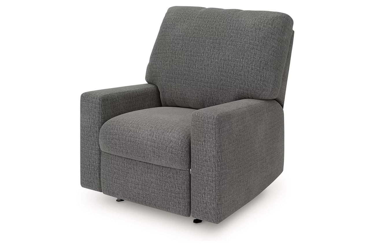 Newellen 3-Piece Sectional With Double Chaise In Greystone NC48405S3