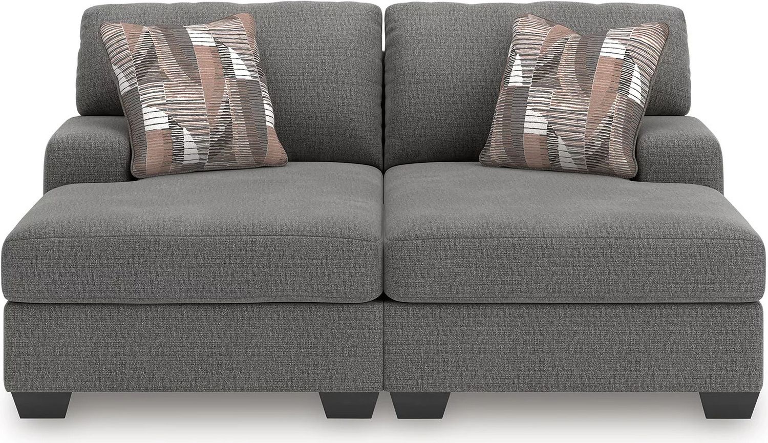 Newellen 2-Piece Super Chaise In Greystone NC48405S4