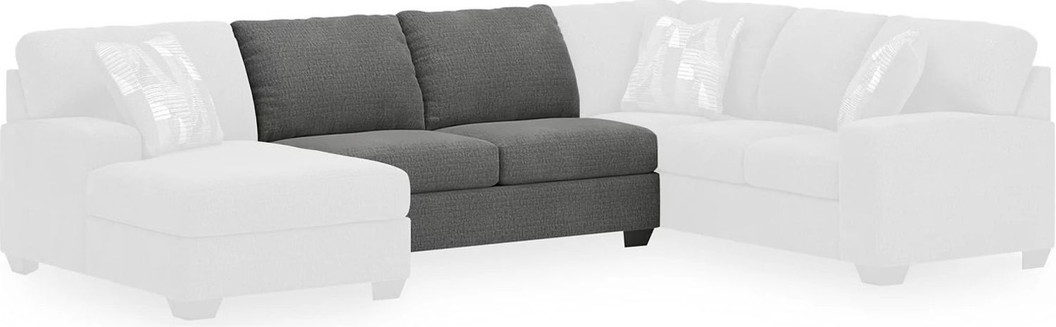 Newellen 3-Piece LAF Sleeper Sectional With Chaise In Greystone NC48405S5