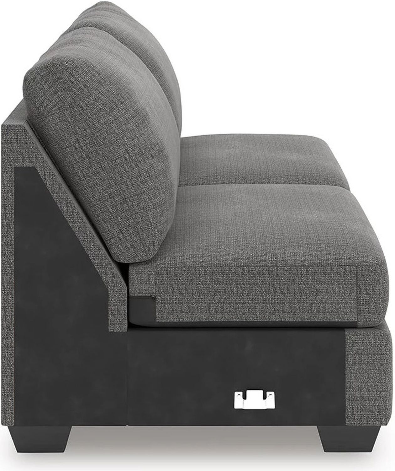 Newellen 3-Piece LAF Sleeper Sectional With Chaise In Greystone NC48405S5