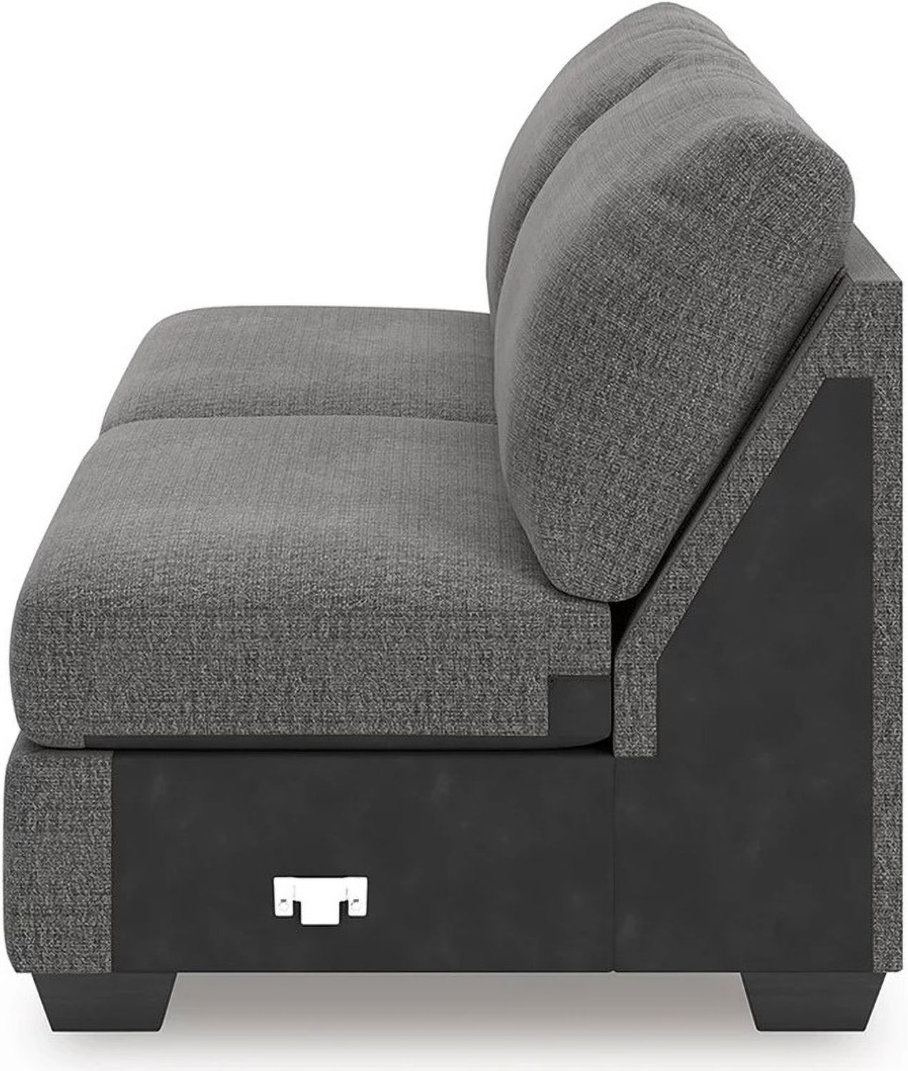 Newellen 3-Piece LAF Sleeper Sectional With Chaise In Greystone NC48405S5