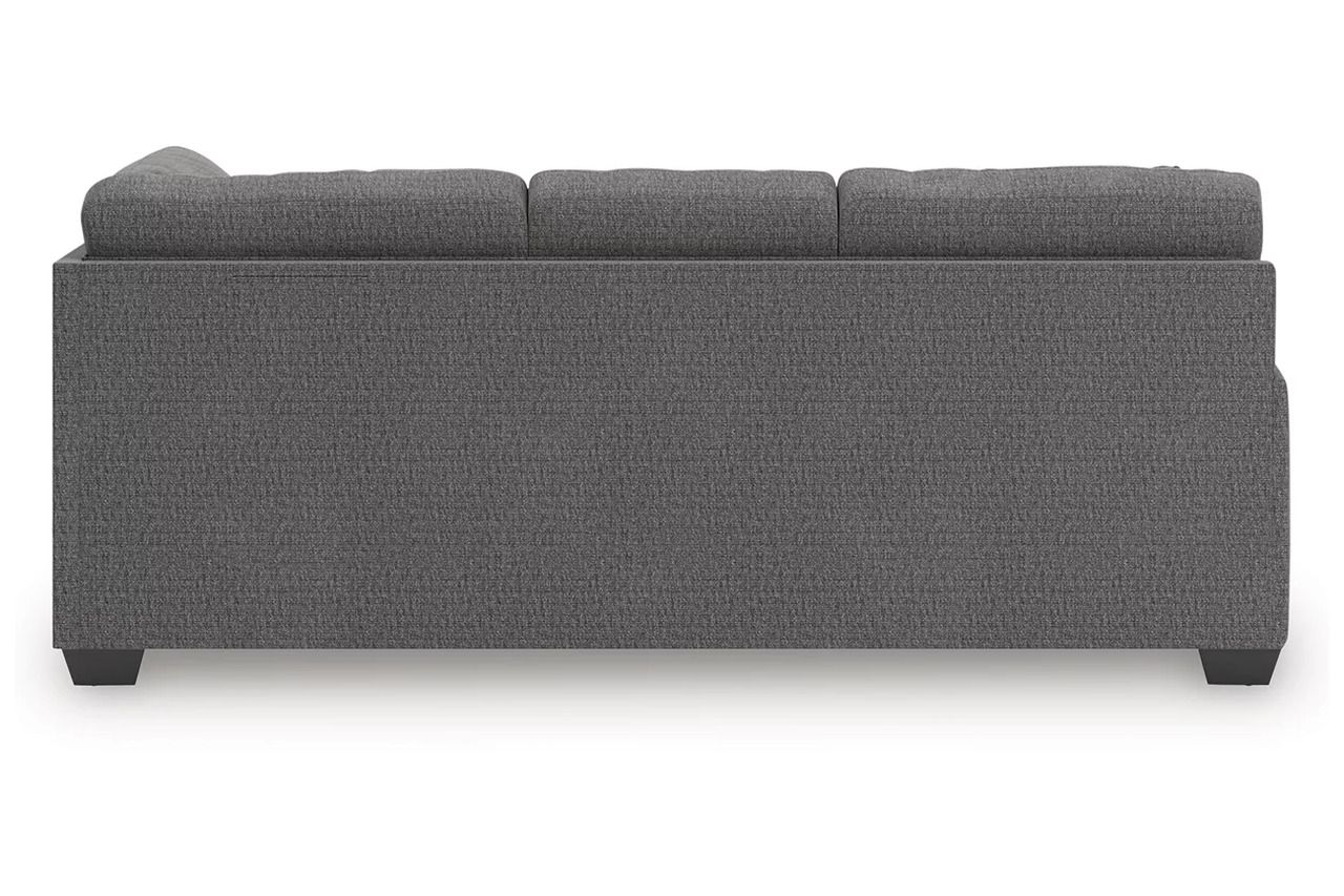 Newellen 3-Piece RAF Sleeper Sectional With Chaise In Greystone NC48405S6