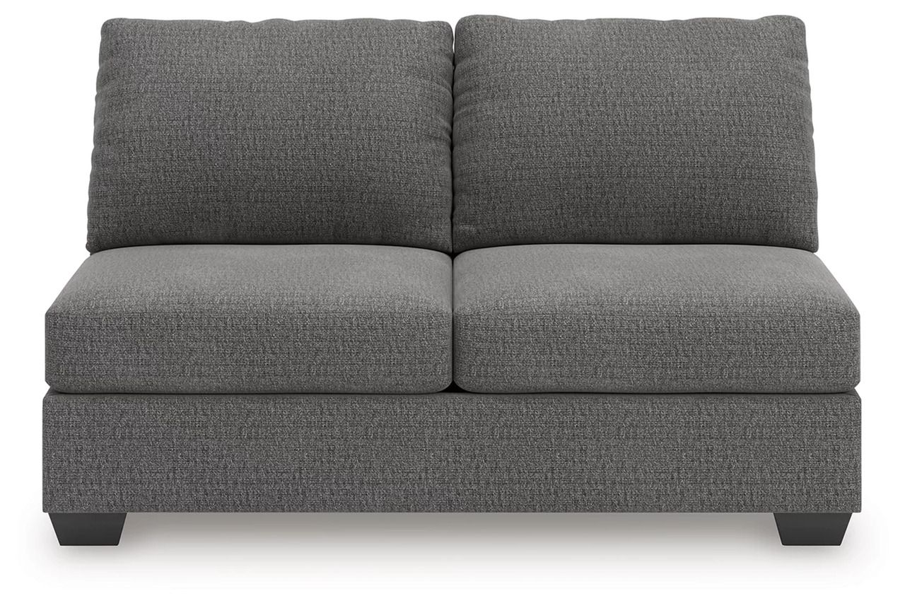 Newellen 3-Piece RAF Sleeper Sectional With Chaise In Greystone NC48405S6